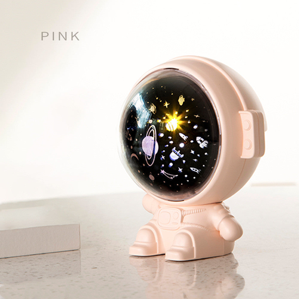 Galaxy Star Projector Astronaut Lamp – Starry Sky Night Light
