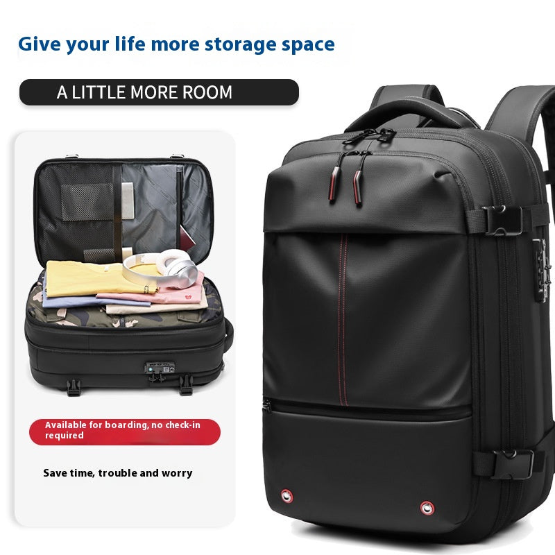 Large-Capacity Business & Travel Backpack – Anti-Theft, Waterproof, and Multi-Functional