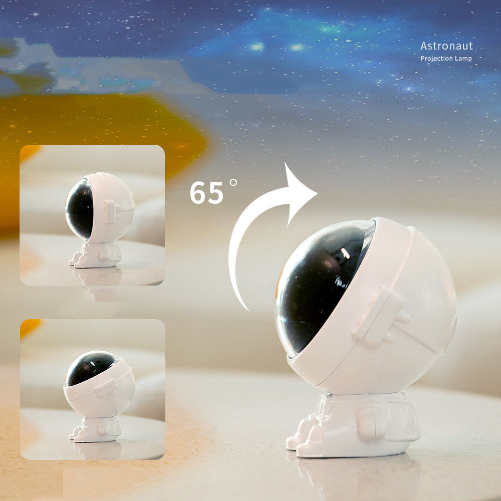 Galaxy Star Projector Astronaut Lamp – Starry Sky Night Light