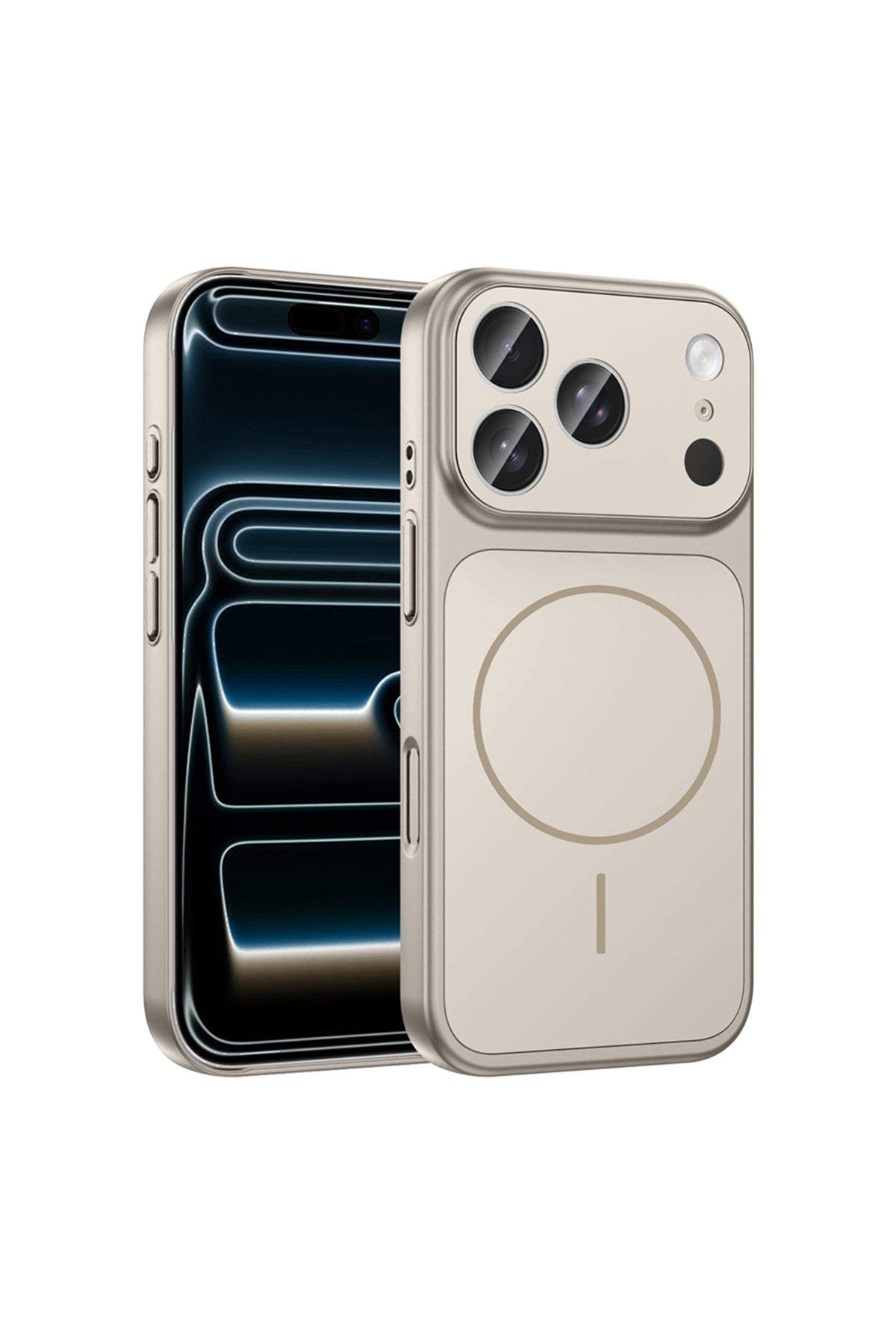 iPhone 17 Pro Case with Magnetic Charging Full Camera Protection Cover